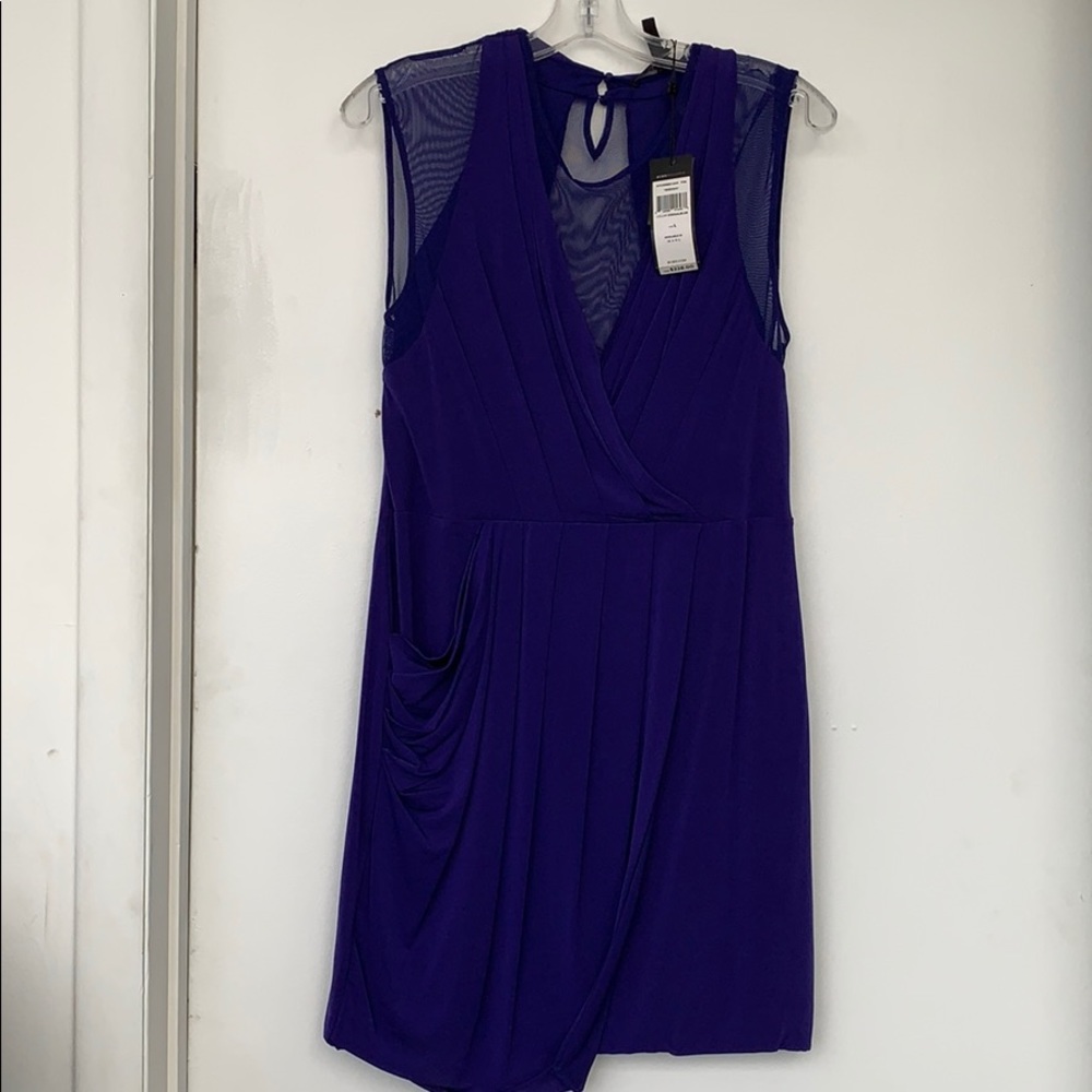 Never-worn Indigo BCBG Dress